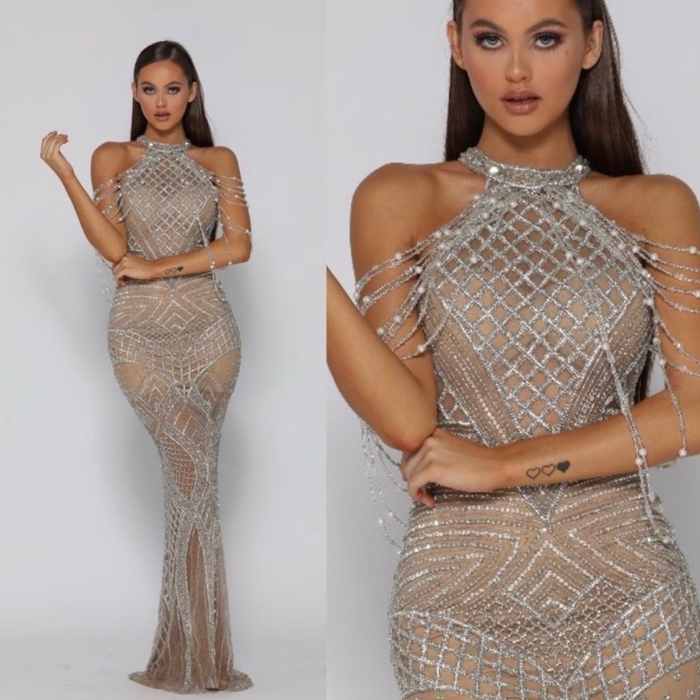 Portia & Scarlett 1962 Embellished dress / gown